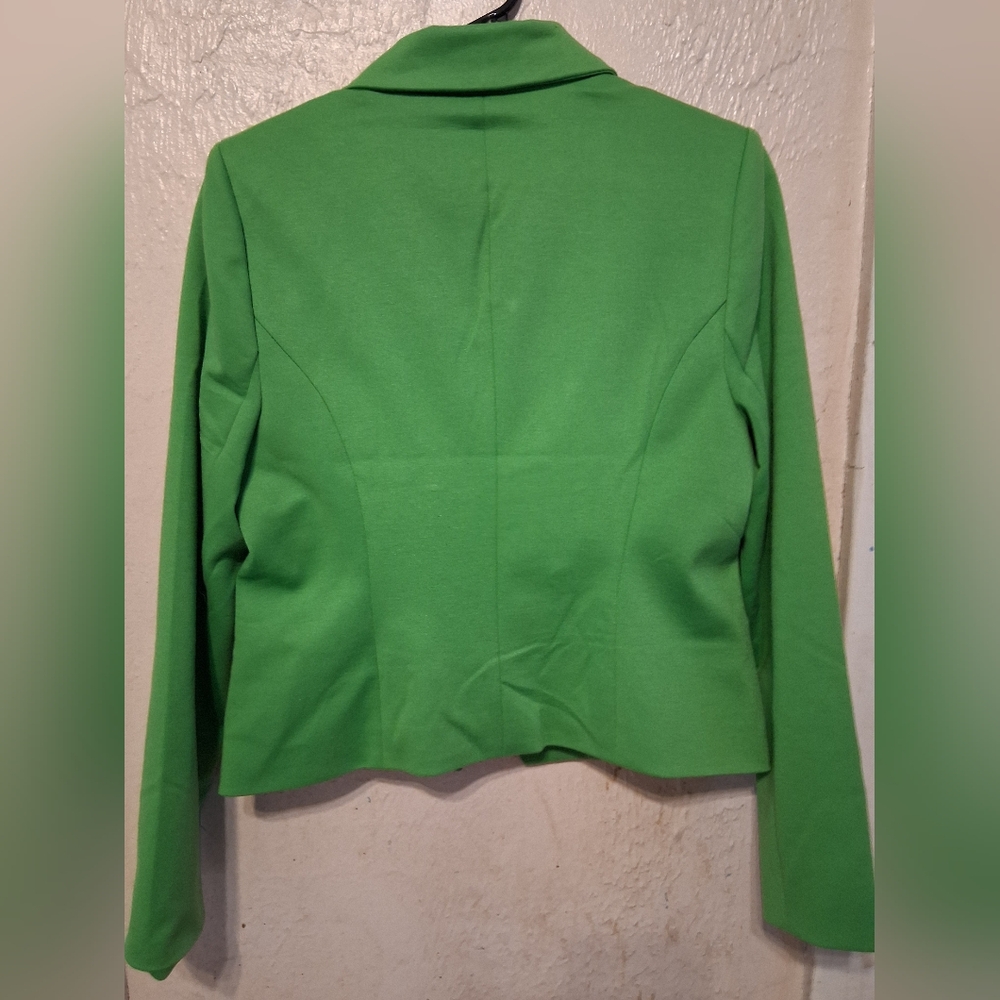 Jules & Leopold Green Blazer Silver Buttons Size M - Picture 6 of 7